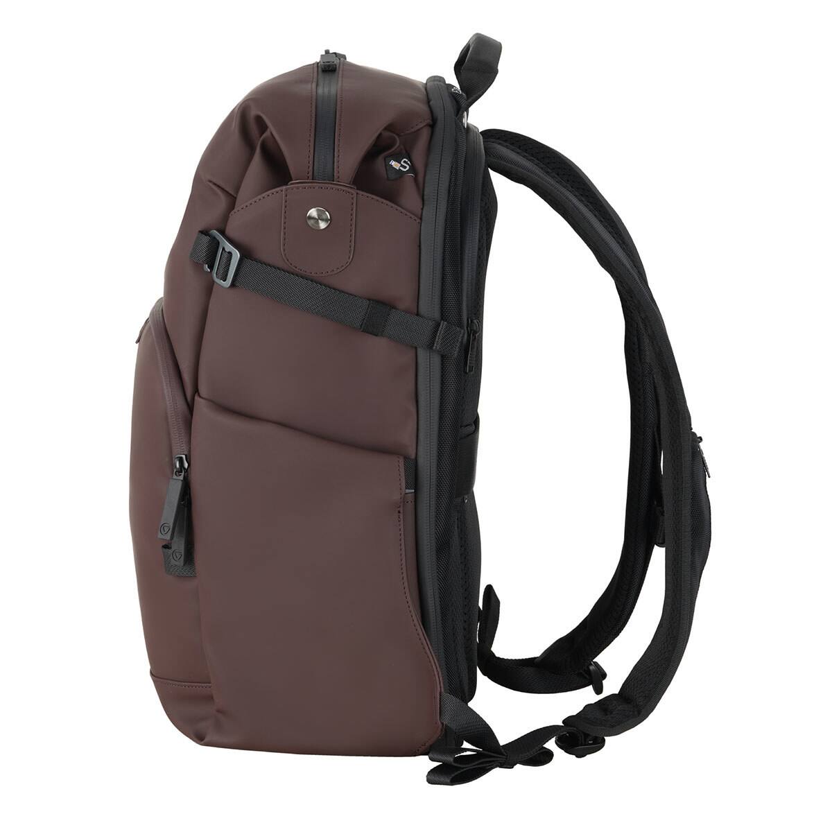 Alt View 4. Vanguard - Vanguard VEO Lite B25L Camera and Everyday Backpack - Chocolate.