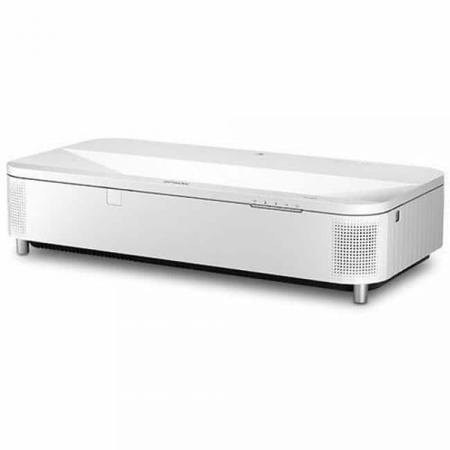 Epson - PowerLite 810E Ultra Short Throw 3LCD Projector - 16:9 - Wall Mountable - 1920 x 1080 - Front - 5000 lm - Unknown