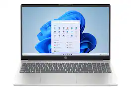 Refurbished HP 15-fd0123ds 15.6" Touchscreen, Intel N100, 4GB, 128GB, Win 11 Home S-Mode