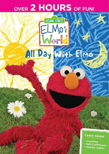 Front. Sesame Street - Sesame Street: Elmo's World - All Day With Elmo - DVD.