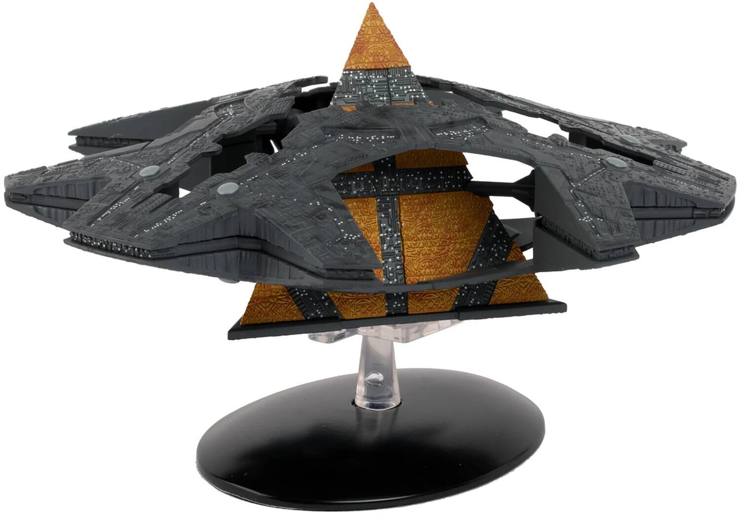 Alt View 1. PopMarket - Stargate - Goa-uld Mothership Die-Cast 6" Ship   - COLLECTIBLES - Multicolor.