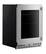 Alt View 6. KitchenAid - 5.2 Cu. Ft. Undercounter Refrigerator Glass Door and Shelves with Metallic Accents - PrintShield Stainless Finish.