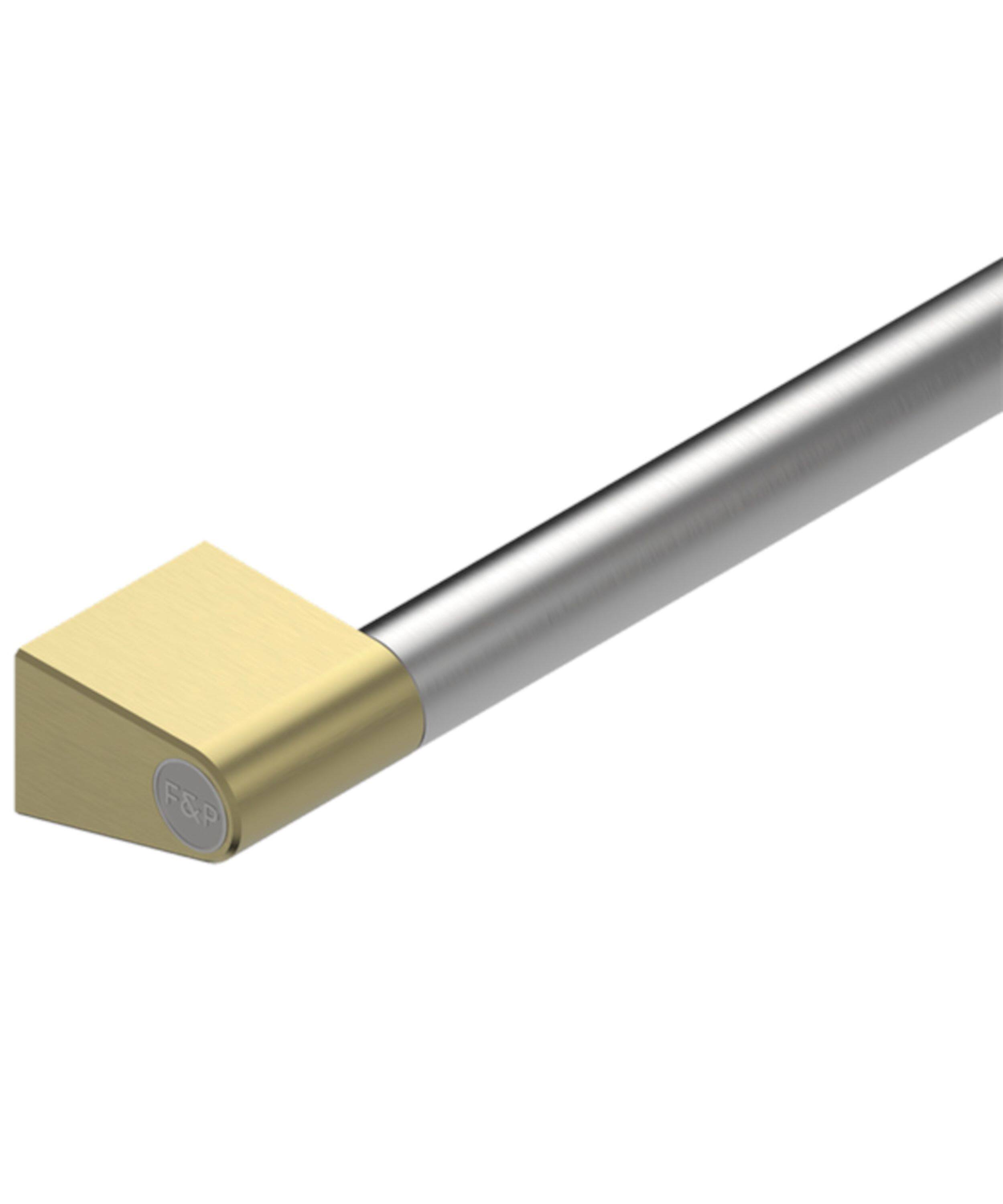 Alt View 12. Fisher & Paykel - Pro Round Flush 24 in Handle Kit for Dishwasher - Brass.