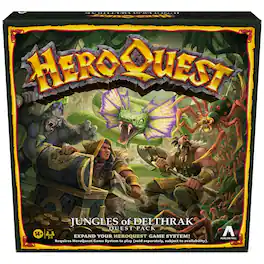 Avalon Hill - HeroQuest Jungles of Delthrak Quest Pack | Roleplaying Games
