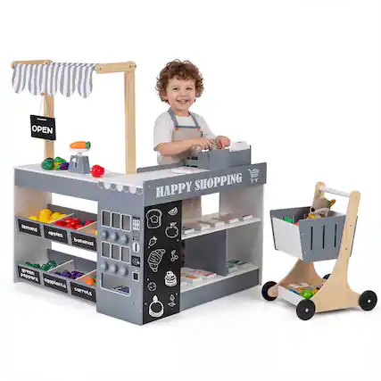 OPEN HAPPY SHOPPING
lemons apples bananas
green peppers eggplants carrots