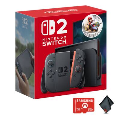 Switch 2 Console with Mario Kart World and 256GB microSD Express Switch 2 Console with Mario Kart World and 256GB microSD Express