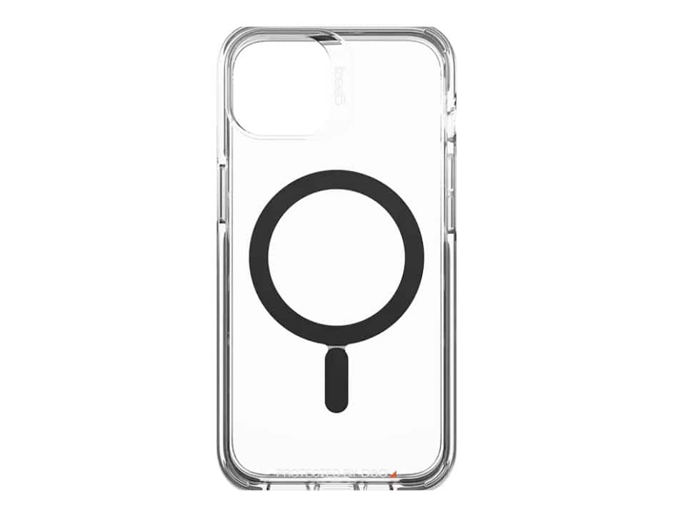 Gear4 - Piccadilly Snap Case for iPhone 13 - Clear Black