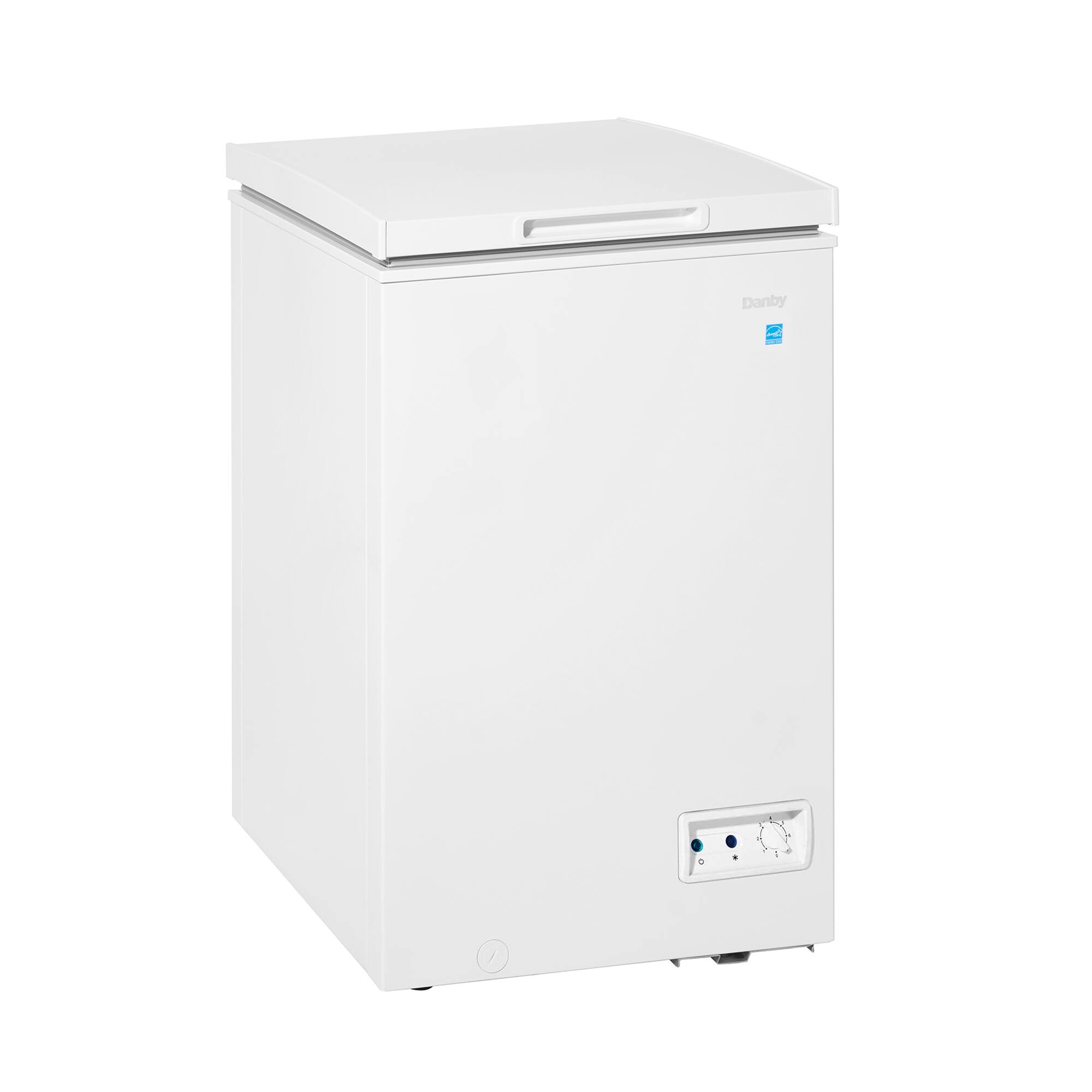 Angle. Danby - 3.5 cu. ft. Chest Freezer - White.
