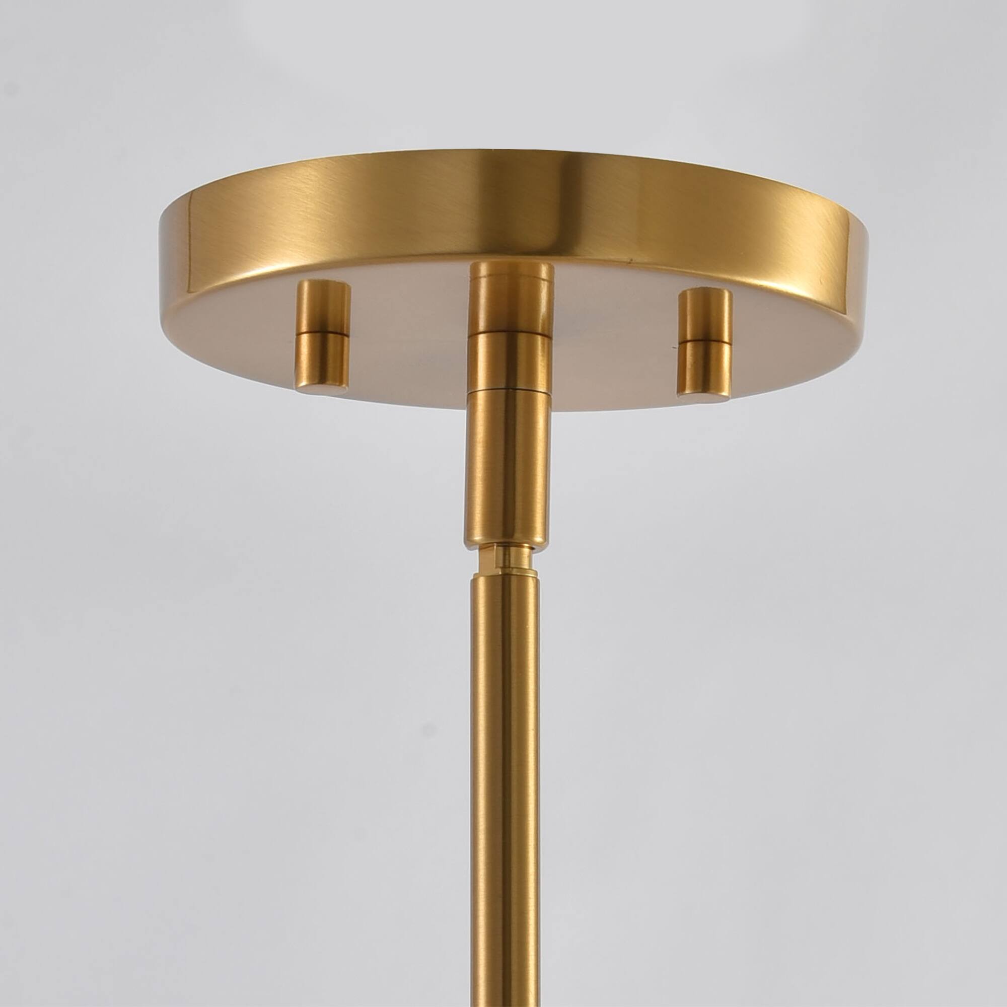 Alt View 10. Parrot Uncle - 1-Light Natural Modern Brass Hand-Woven Rattan Hanging Lamp Pendant Light - Brass.