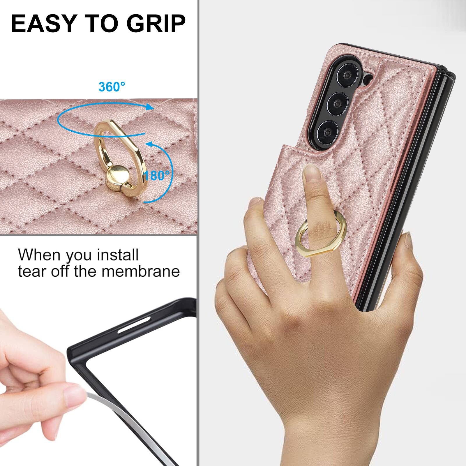 EASY TO GRIP

360°
180°

When you install tear off the membrane