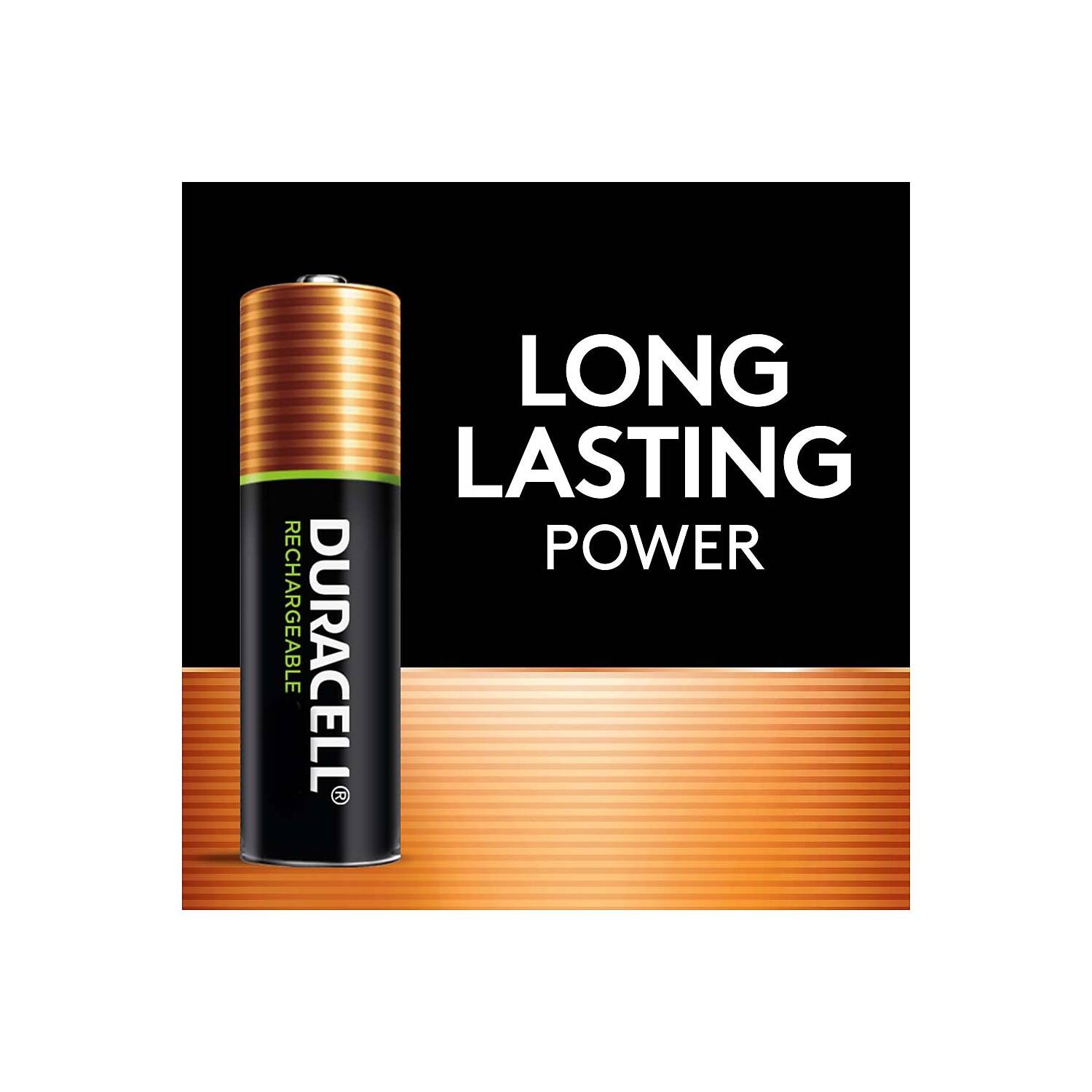 LONG LASTING POWER RECHARGEABLE DURACELL