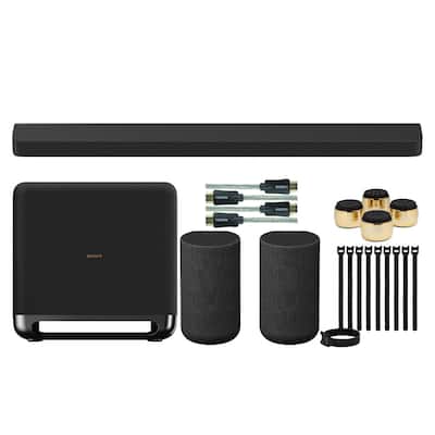 HT A9000 BRAVIA Theater Bar 9 with Dolby Atmos with Sony SA RS5 HT A9000 BRAVIA Theater Bar 9 with Dolby Atmos with Sony SA RS5