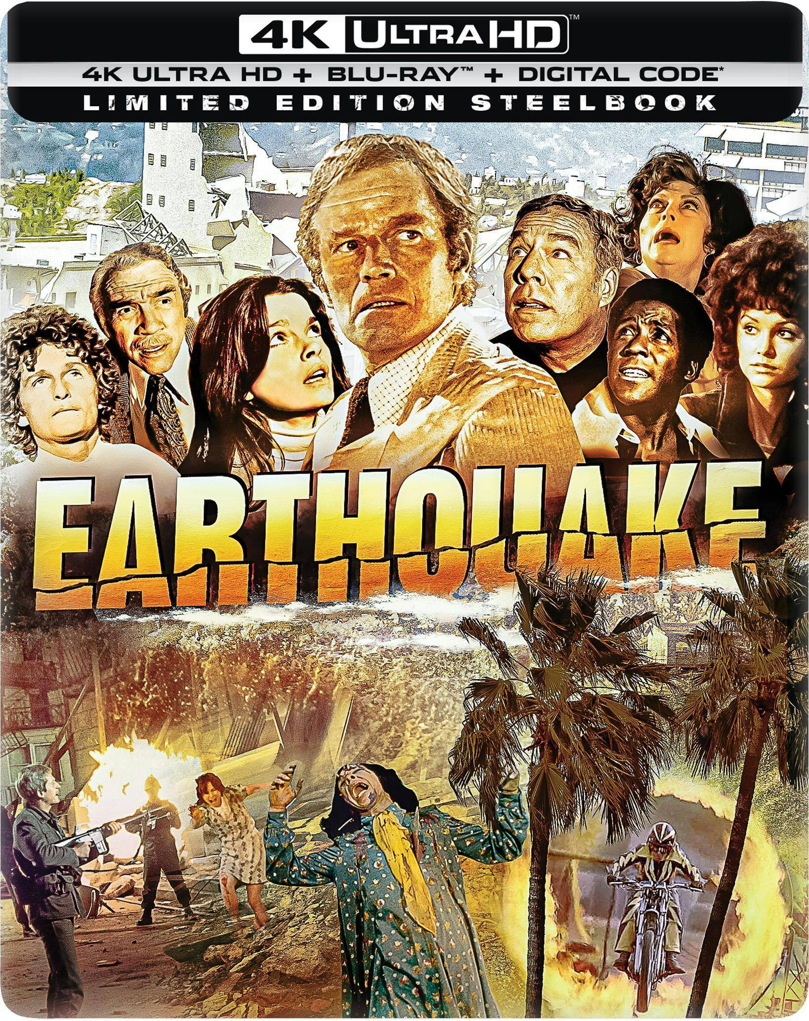 Angle. Earthquake (Steelbook)   - 4K Blu-Ray.