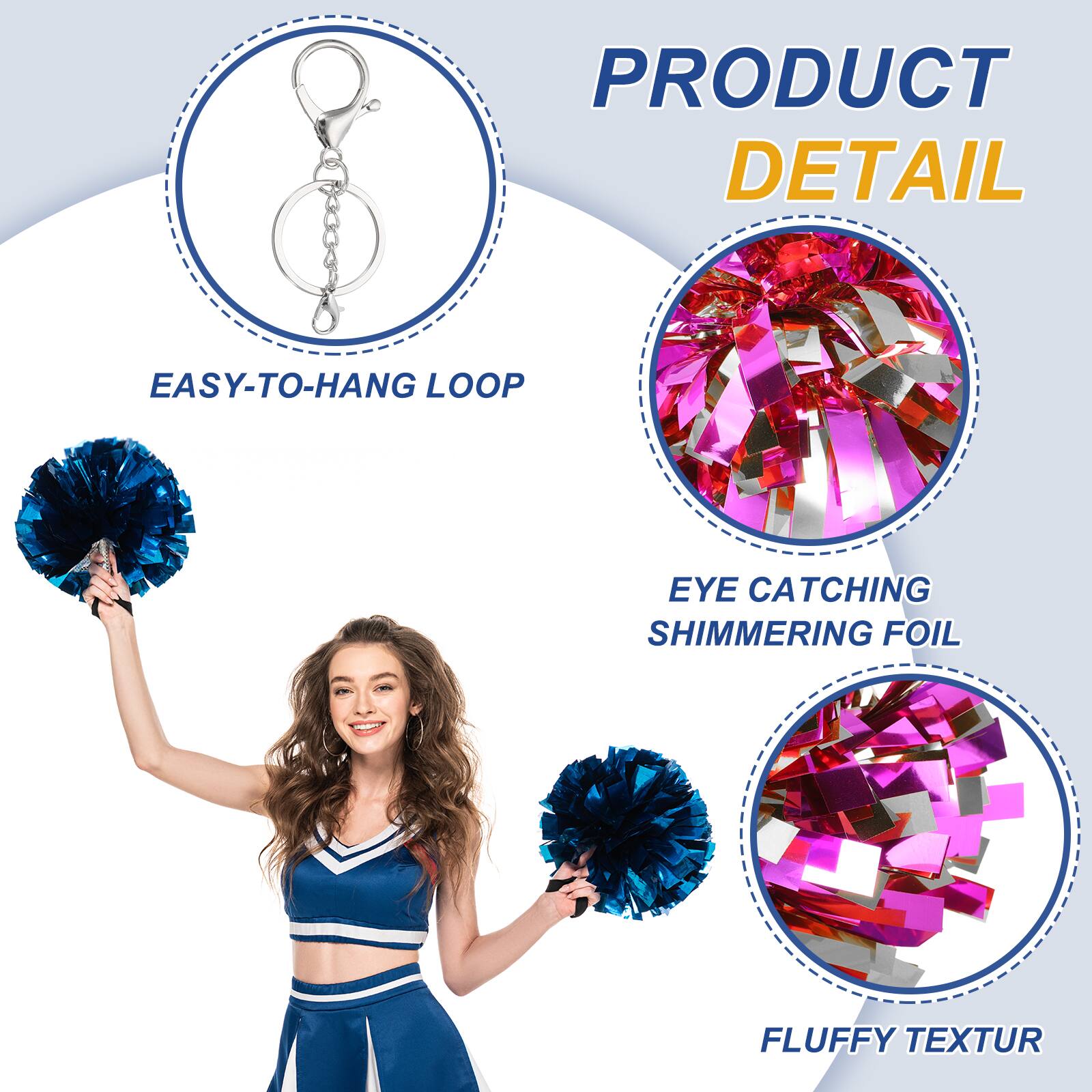 PRODUCT DETAIL

EASY-TO-HANG LOOP

EYE CATCHING SHIMMERING FOIL

FLUFFY TEXTURE