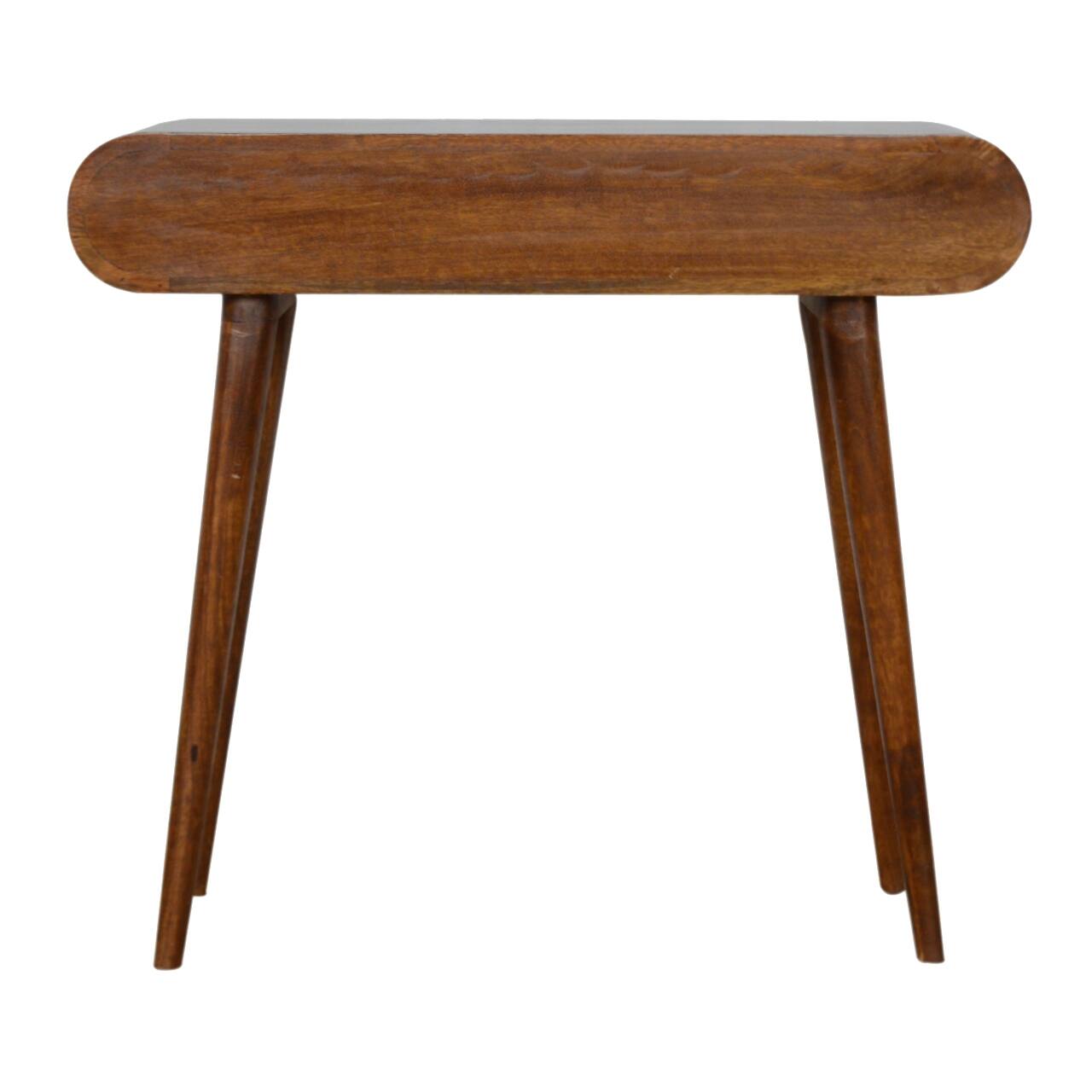 Alt View 6. Artisan Furniture - Chestnut London Console Table - Dark Brown.