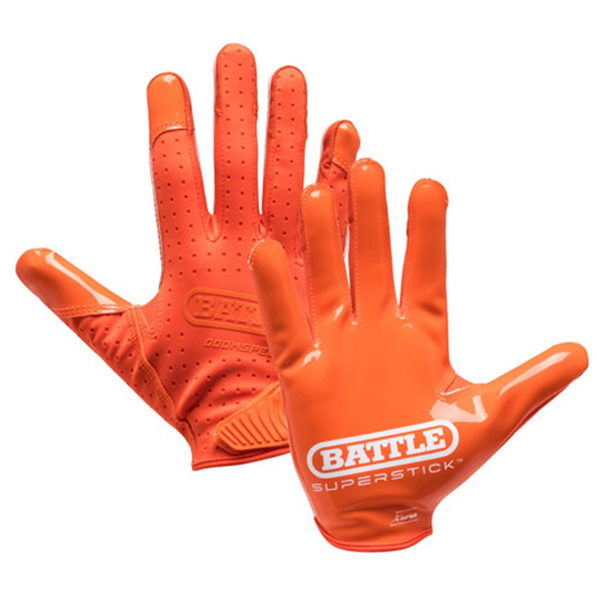 Battle Sports - Adult Doom Speed Receiver Football Glove - Small - Orange price history on PriceWatchPro