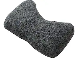 IMAK - Cushion Ergobeads Wrist Rest, Non-Skid Base (A10166) - Heather Gray