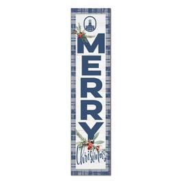 Jardine - Marietta College Pioneers 12'' x 48'' Outdoor Merry Christmas Leaner - White