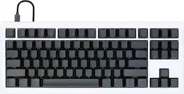 DROP - CSTM80 TKL Wired Mechanical Gaming Keyboard with RGB Backlighting - White