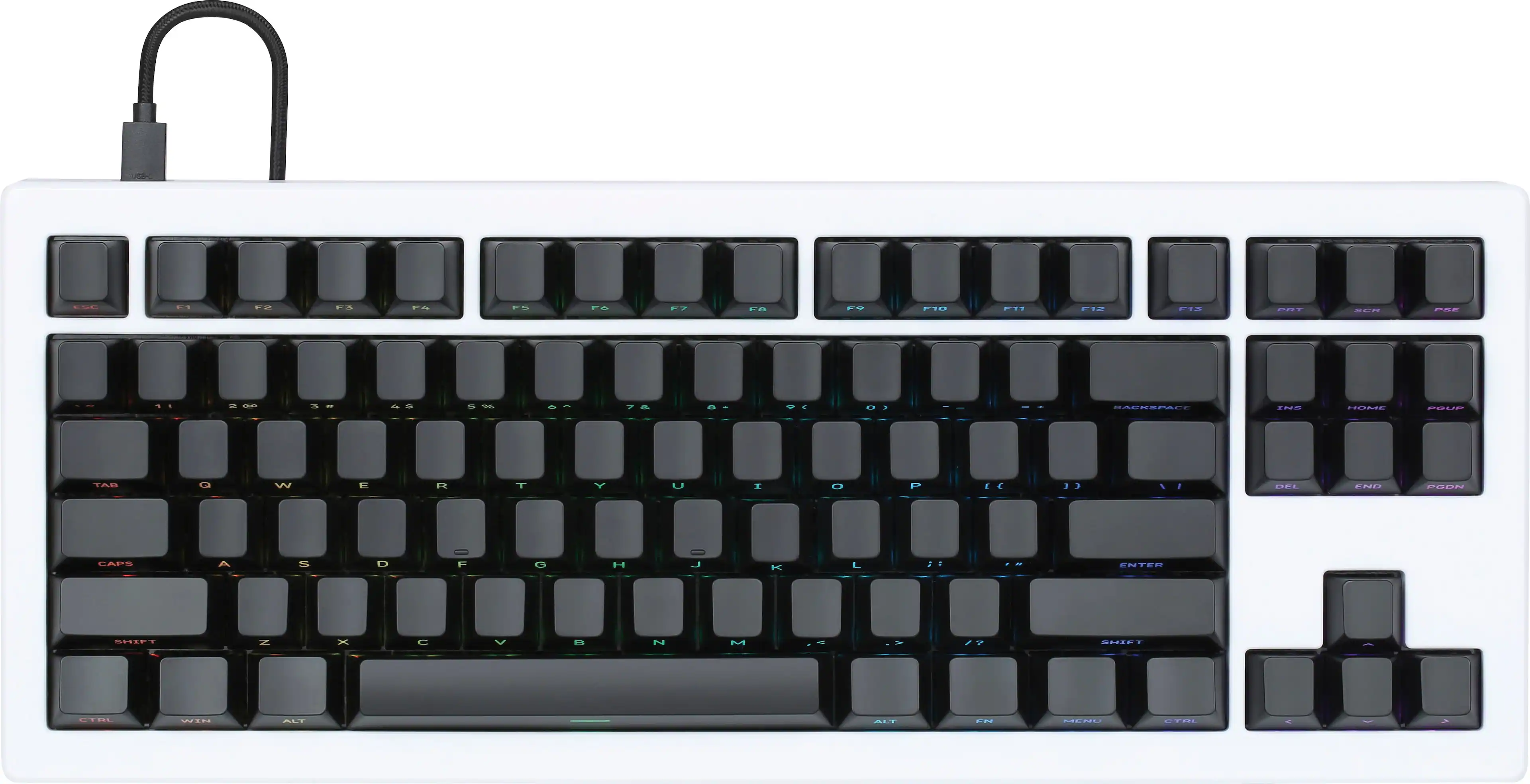 DROP - CSTM80 TKL Wired Mechanical Gaming Keyboard with RGB Backlighting - White