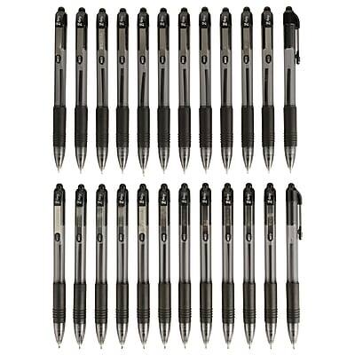 Alt View 1. Zebra - Zebra Z-Grip Retractable Ballpoint Pens, Medium Point, 1.0mm, Black Ink, 24/Pack (12221).