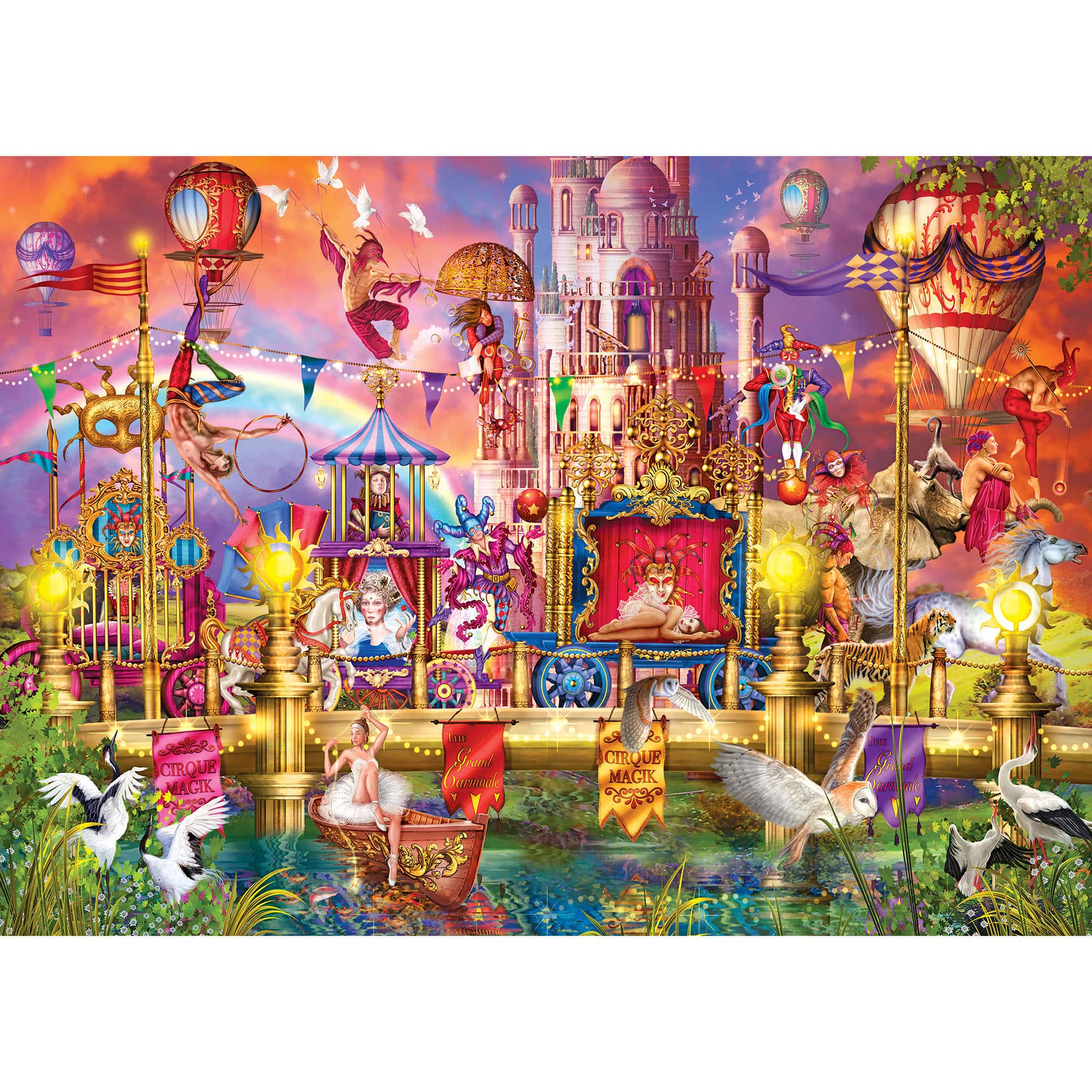 Cra-Z-Art RoseArt: Magic Circus Parade 3000 Piece Puzzle