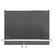 Alt View 1. Forno Appliances - 36 in. Wide Salerno 20 Cu. Ft. Side-by-Side Refrigerator with Extendable Decorative Trim Grill - Stainless Steel.