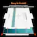 Easy to Install
Install the alignment tool on the phone
Install the film corresponding to the holes of the alignment tool
For: SAMSUNG Z Fold7
Paste Start Line carefully BEFORE applying the film
MATT
attention