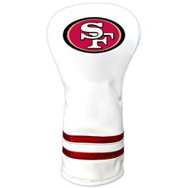 Team Golf - San Francisco 49ers Vintage Driver Golf Headcover - White