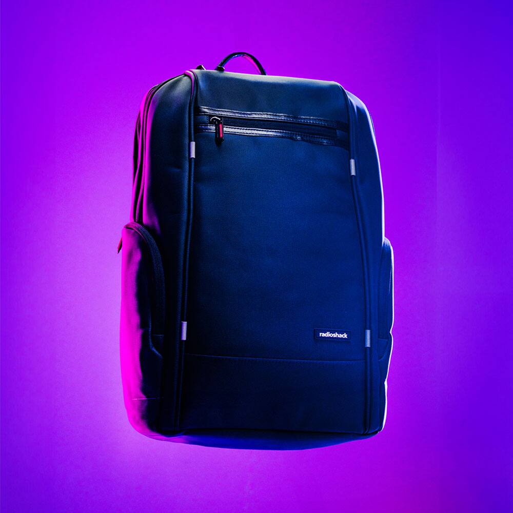 Angle. RadioShack - RadioShack 15.6" Laptop Backpack 2607056 - Blue.