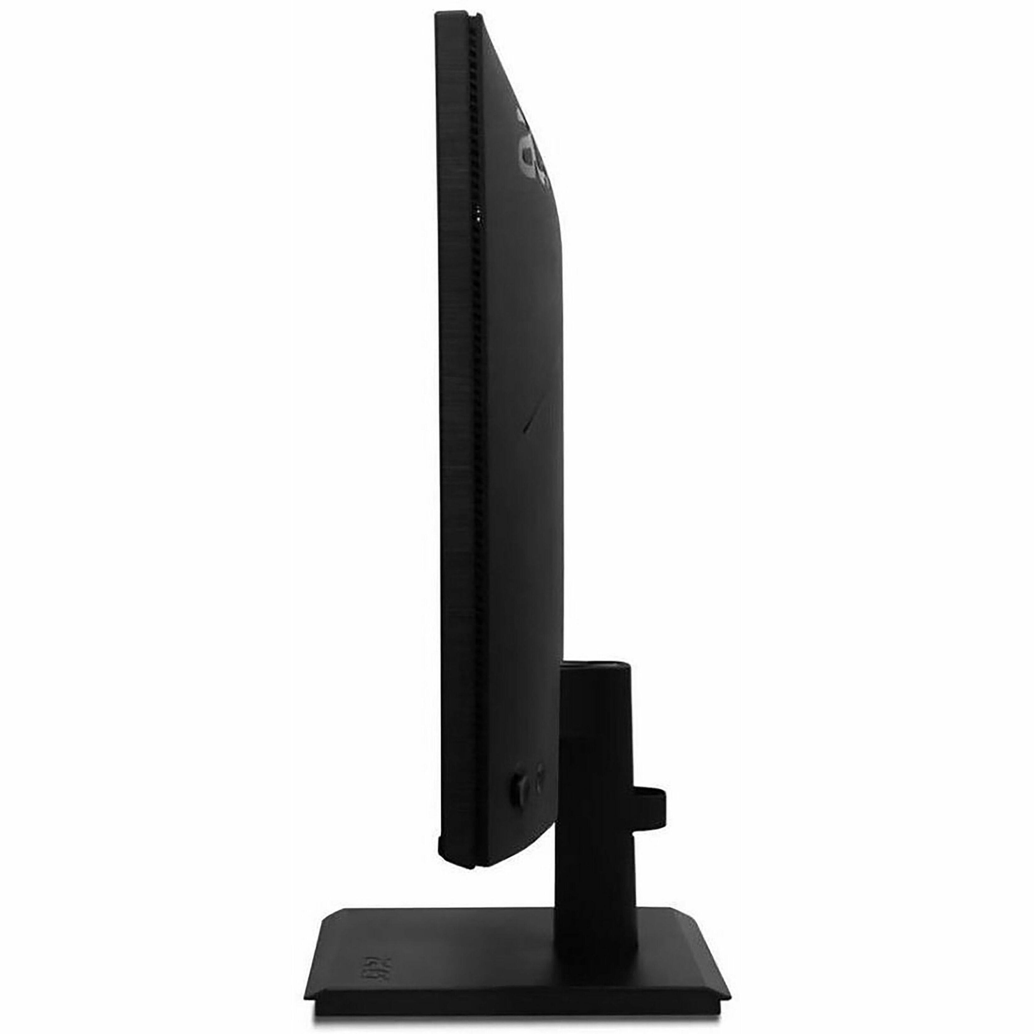 Left. Acer - Vero 27" LCD Monitor (VGA, HDMI) - Black.