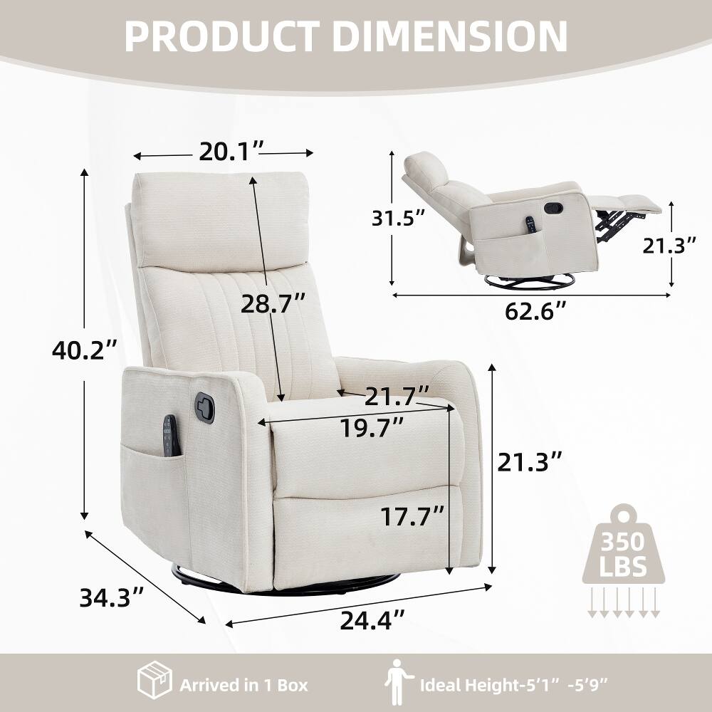 PRODUCT DIMENSION  
20.1"  
31.5"  
21.3"  
40.2"  
28.7"  
62.6"  
21.7" 19.7"  
21.3"  
34.3"  
17.7" 24.4"  
350 LBS  
Arrived in 1 Box  
Ideal Height-5'1" -5'9"