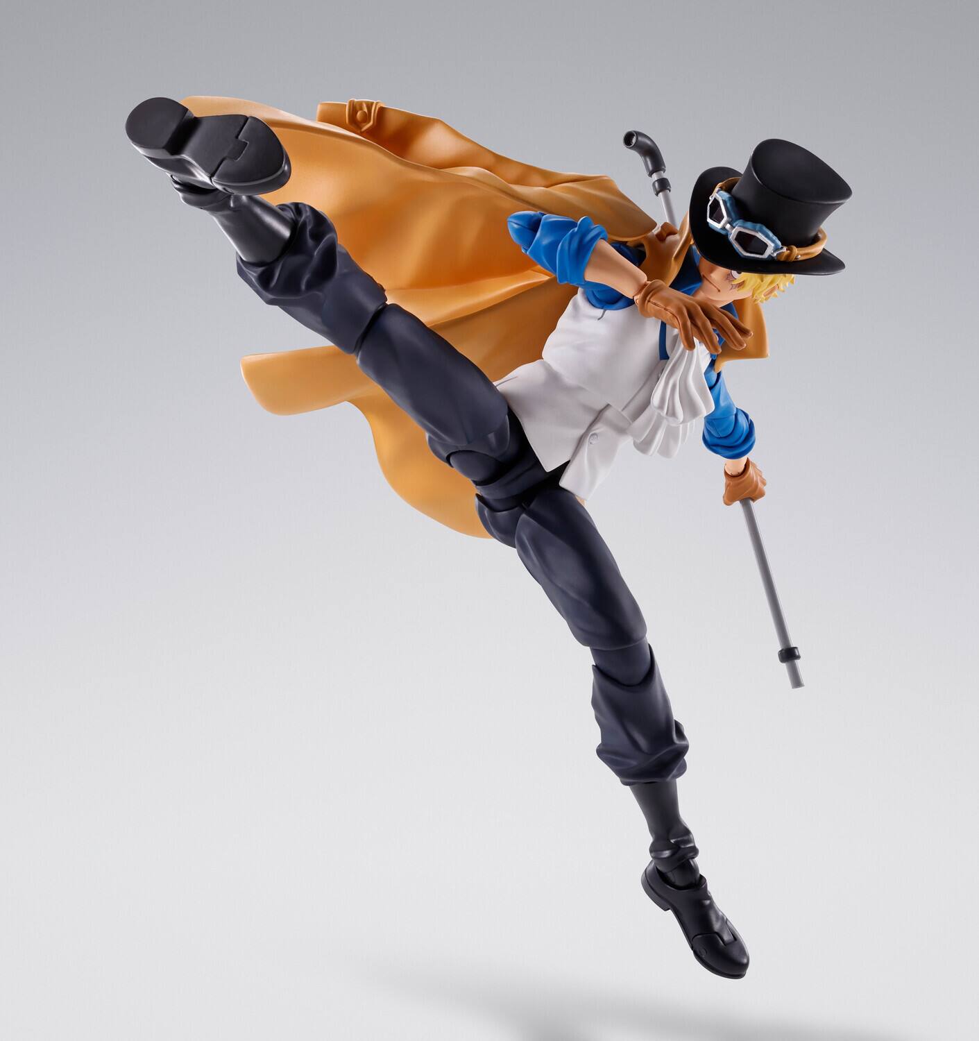 Alt View 3. Bandai - Tamashii Nations - One Piece - S.H.Figuarts - Sabo -Revolutionary Army Chief of Staff- Action Figure - Collectibles - Multicolor.