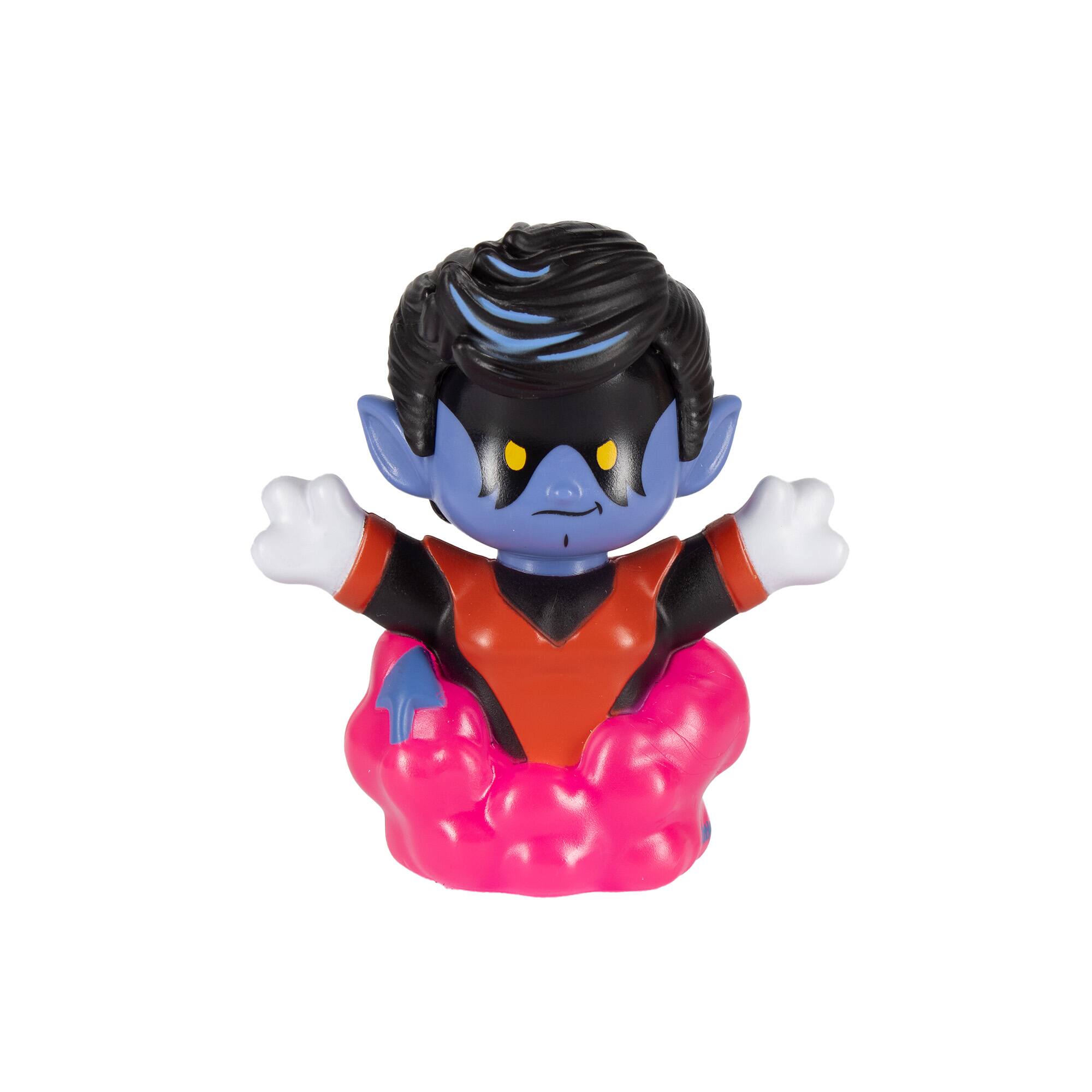 Back. Fisher Price - Fisher Price Little People Marvel Collector Series X-Men '97 2.5-Inch Figure 4-Pack [Wolverine, Storm, Gambit & Nightcra - Multicolor.