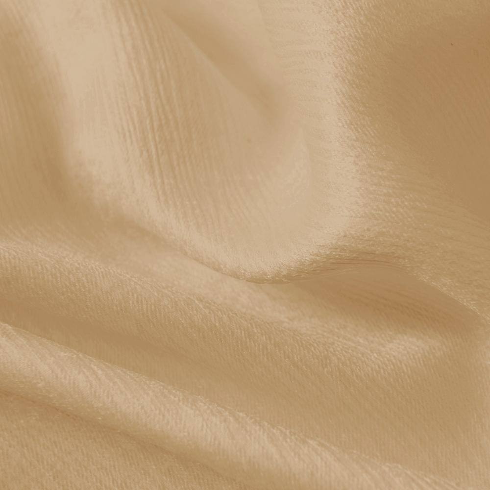 Left. Olivia Gray - Olivia Gray Lina Matte Embossed Blackout Grommet Single Panel - 52x90" Gold - Gold.