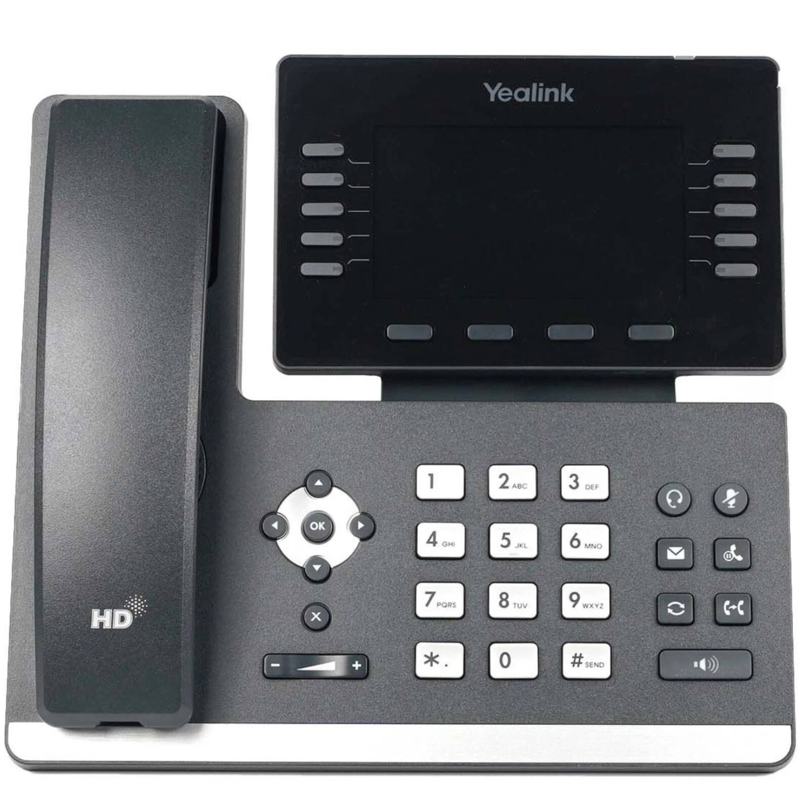 Yealink

1 2 ABC 3 DEF 4 OK 4 GM 5 JKL 6 MNO 0 HD x 7 PORS 8 TUV 9 WKY2 C-C - + * - 0 # SEND