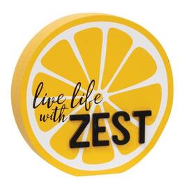 BreeBe - Live Life With Zest Lemon Slice - Yellow