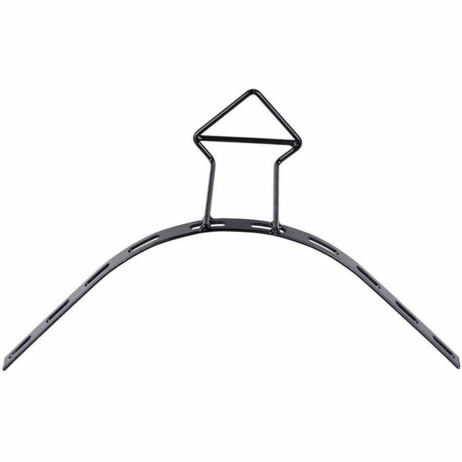 Alt View 3. Tripp Lite - Eaton Tripp Lite Series Large Arc Buffer Link Span Kit for Wire Mesh Cable Trays (4 in. tall) - Elbow - Black Powder - Black Powder Coat.