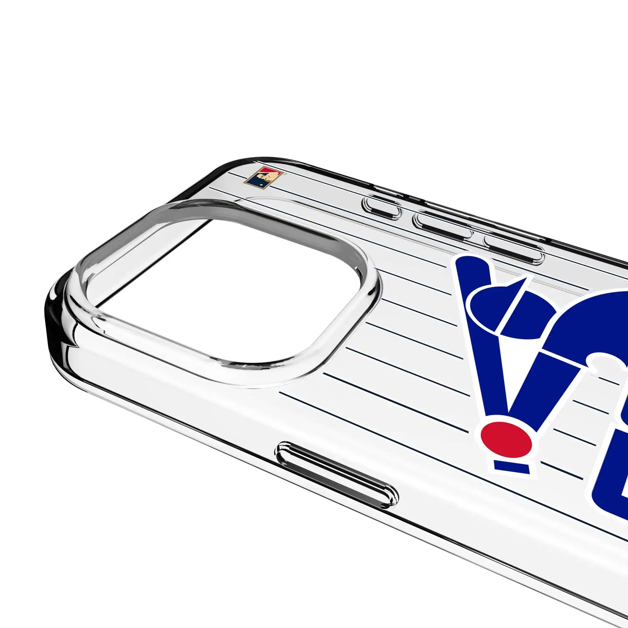 Alt View 2. Keyscaper - Chicago White Sox Cooperstown iPhone Clear Case - 14 - Multicolor.