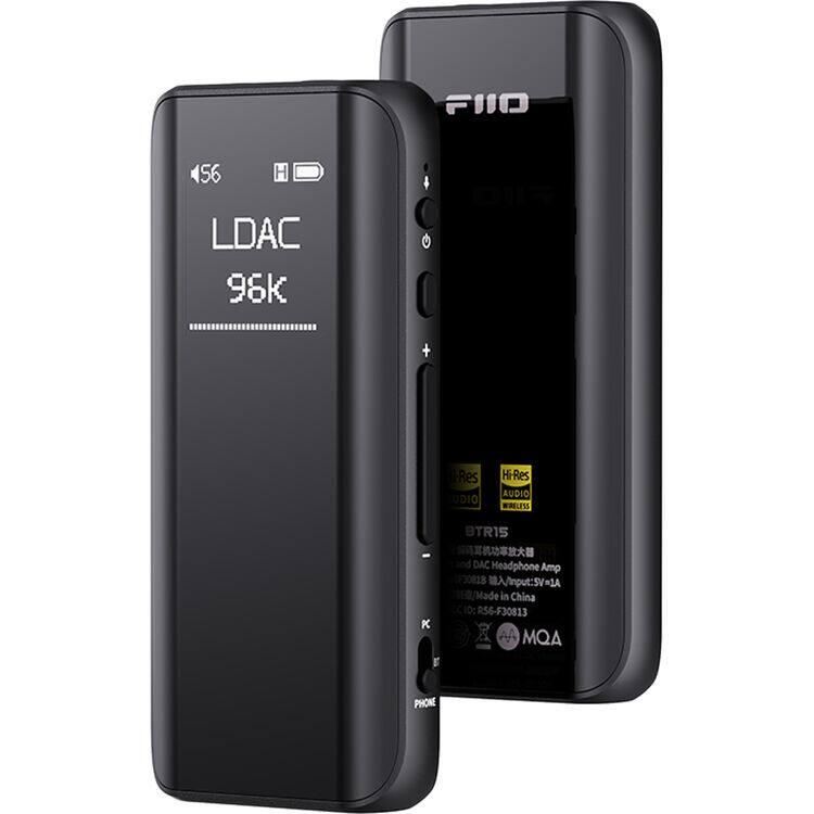 FIIO 56 HDAC 96K - HiRes AUDIO HiRes AUDIO WIRELESS BTR15 DAC Headphone Amp (F30818 / Input: SV=1A TE8 / Made in China IDc R56-F30813 MQA PHONE