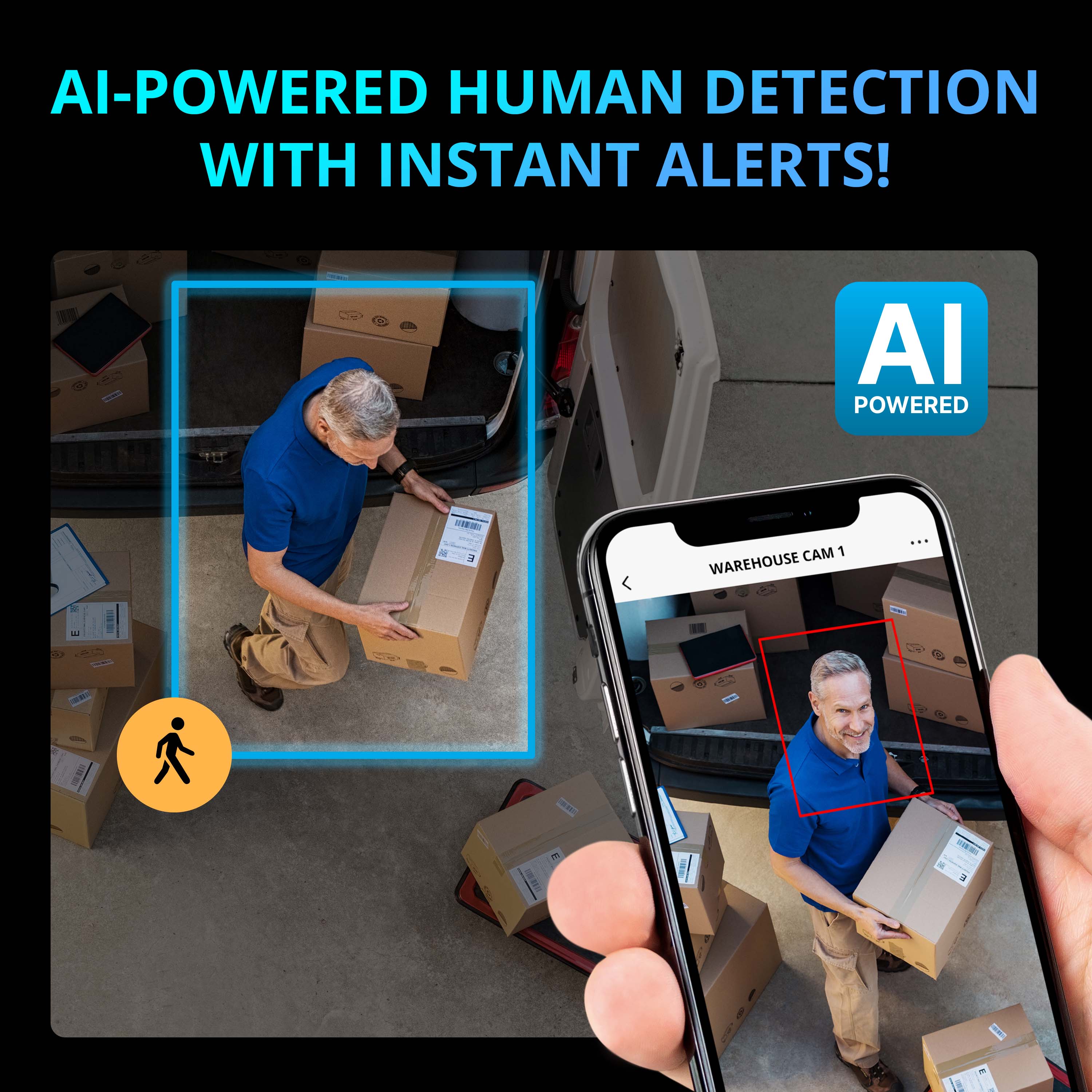 AI-Powered Human Detection with Instant Alerts!
