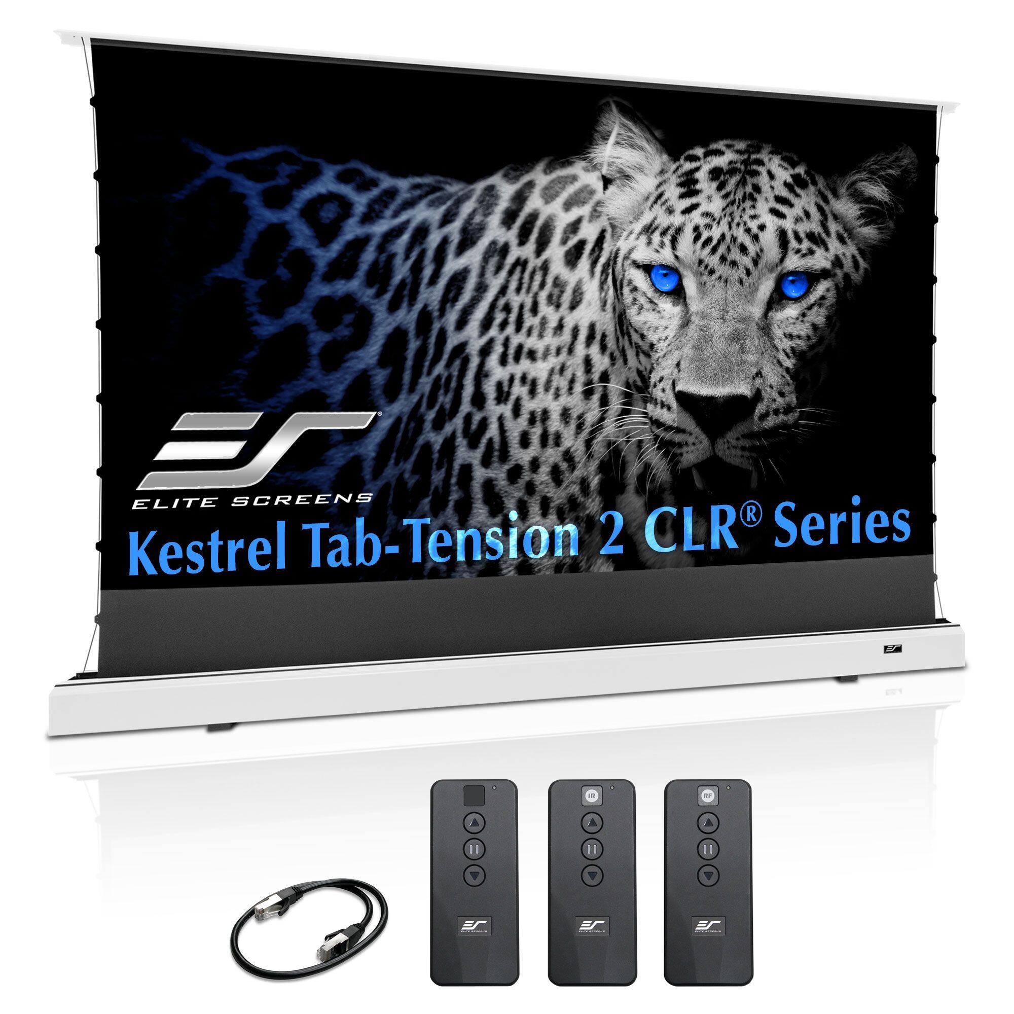 Elite Screens  
Kestrel Tab-Tension 2 CLR® Series