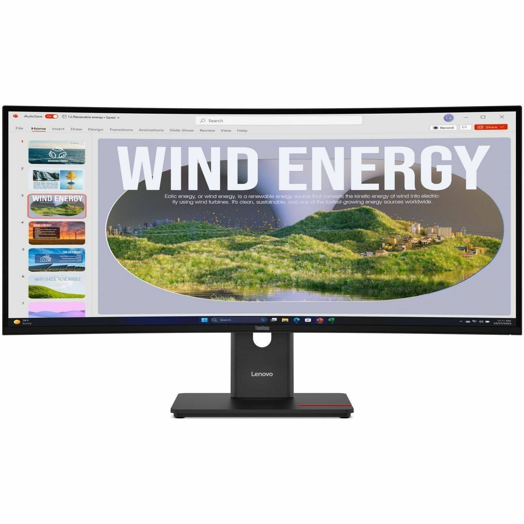 Lenovo ThinkVision T34WD 40 34