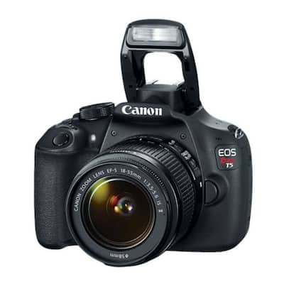 Canon EOS Rebel T5 3.0 Inch LCD DSLR Black Camera with EF S 18 to Canon EOS Rebel T5 3.0 Inch LCD DSLR Black Camera with EF S 18 to