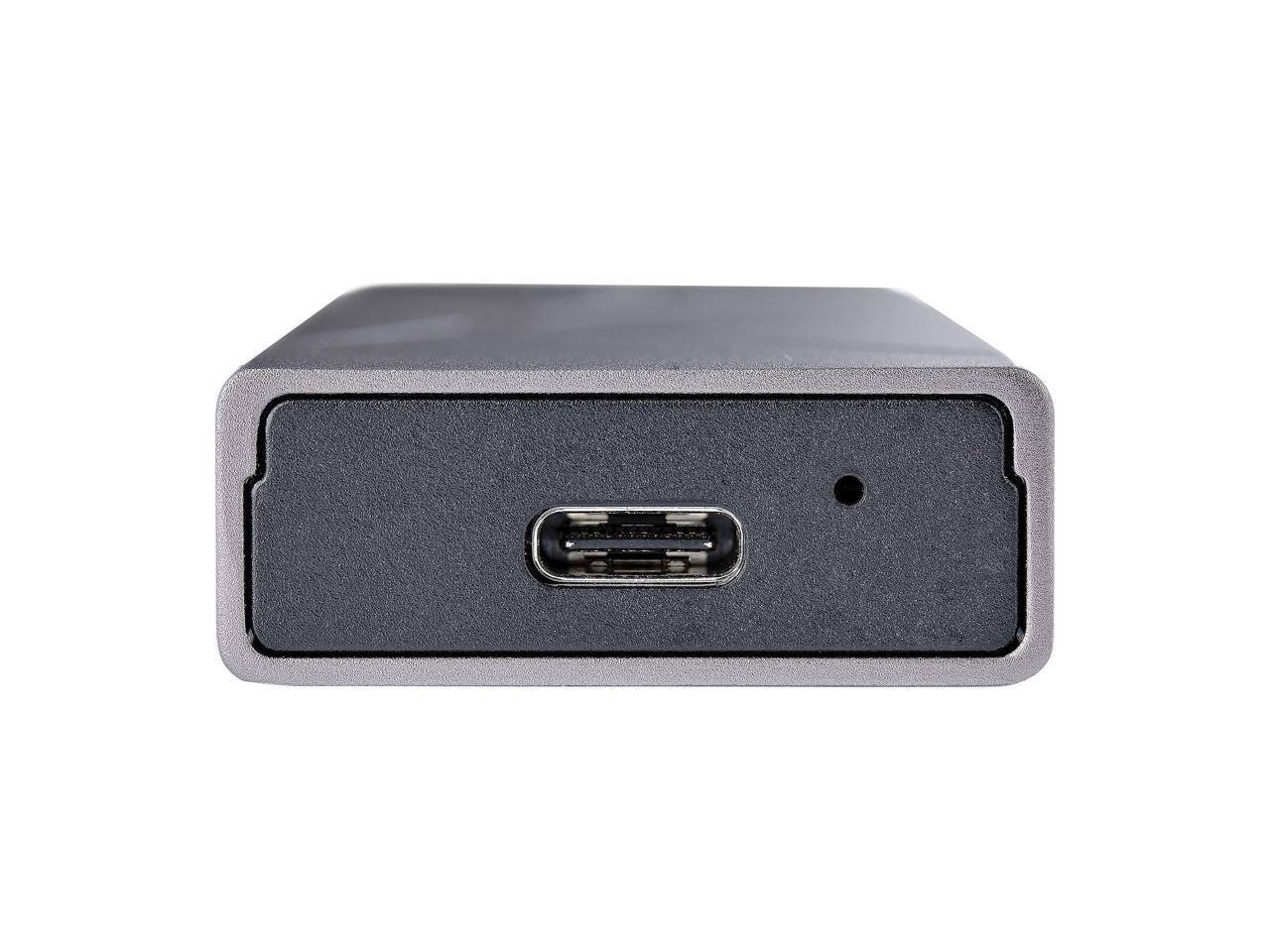 Alt View 3. StarTech.com - StarTech USB-C 10Gbps to M.2 NVMe or M.2 SATA SSD Enclosure M2USBCNVMESATA.