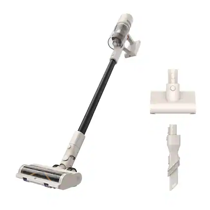 Front. MOVA - S1 Detect Cordless Vacuum Cleaner, 3-in-1 Lightweight Stick Vacuum for Hard Floor and Carpet - Beige.