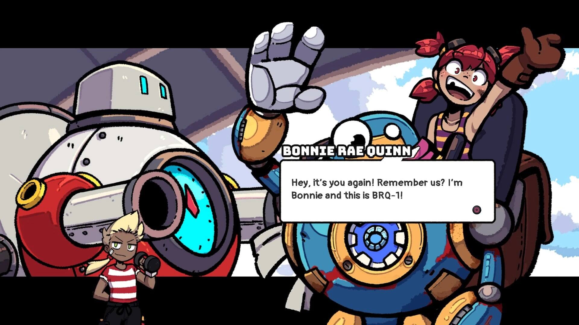 BONNIE RAE QUINN

Hey, it's you again! Remember us? I'm Bonnie and this is BRQ-1!