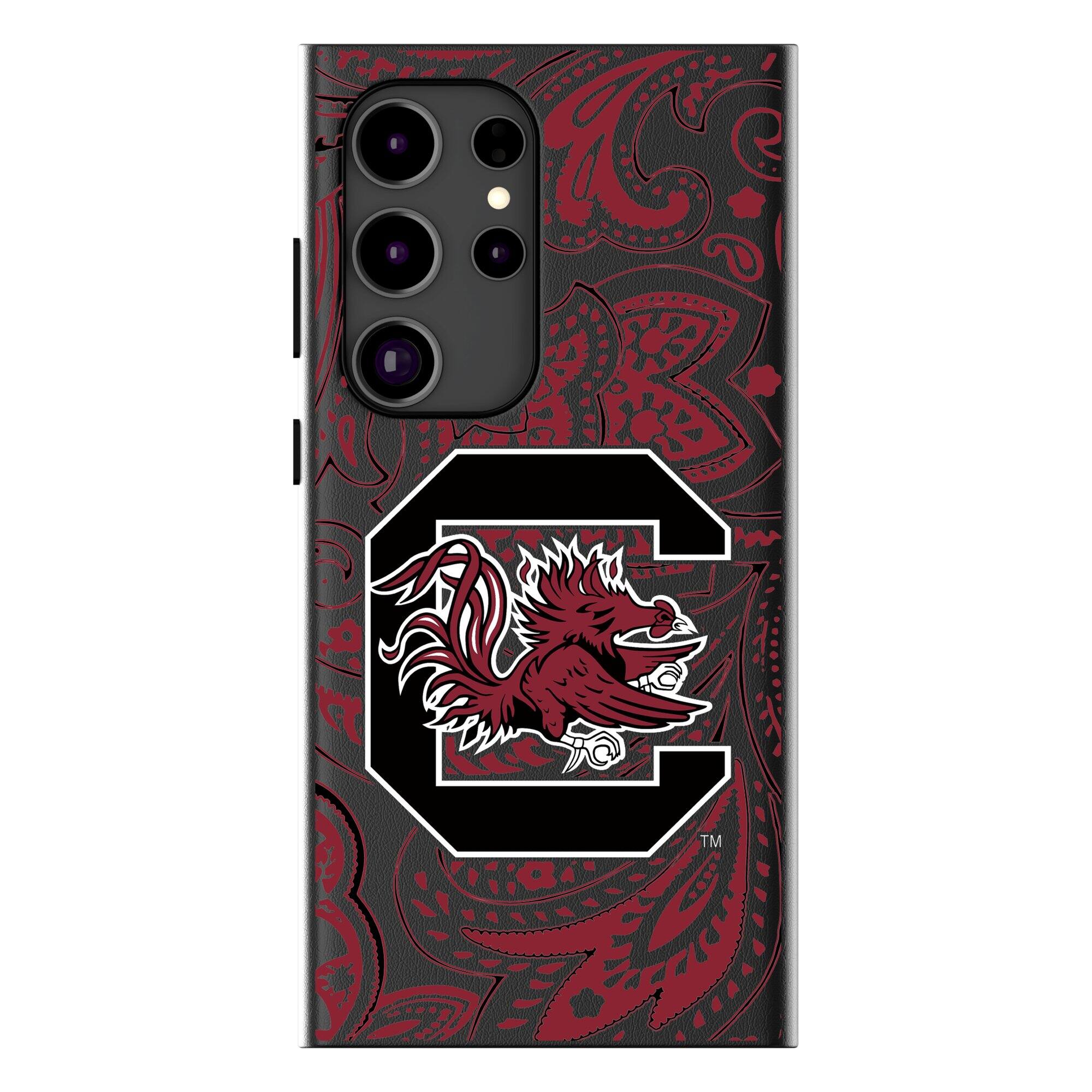 Keyscaper - NCAA - South Carolina Gamecocks Paisley Galaxy Magnetic Bump Case - S24 - Black price history on PriceWatchPro
