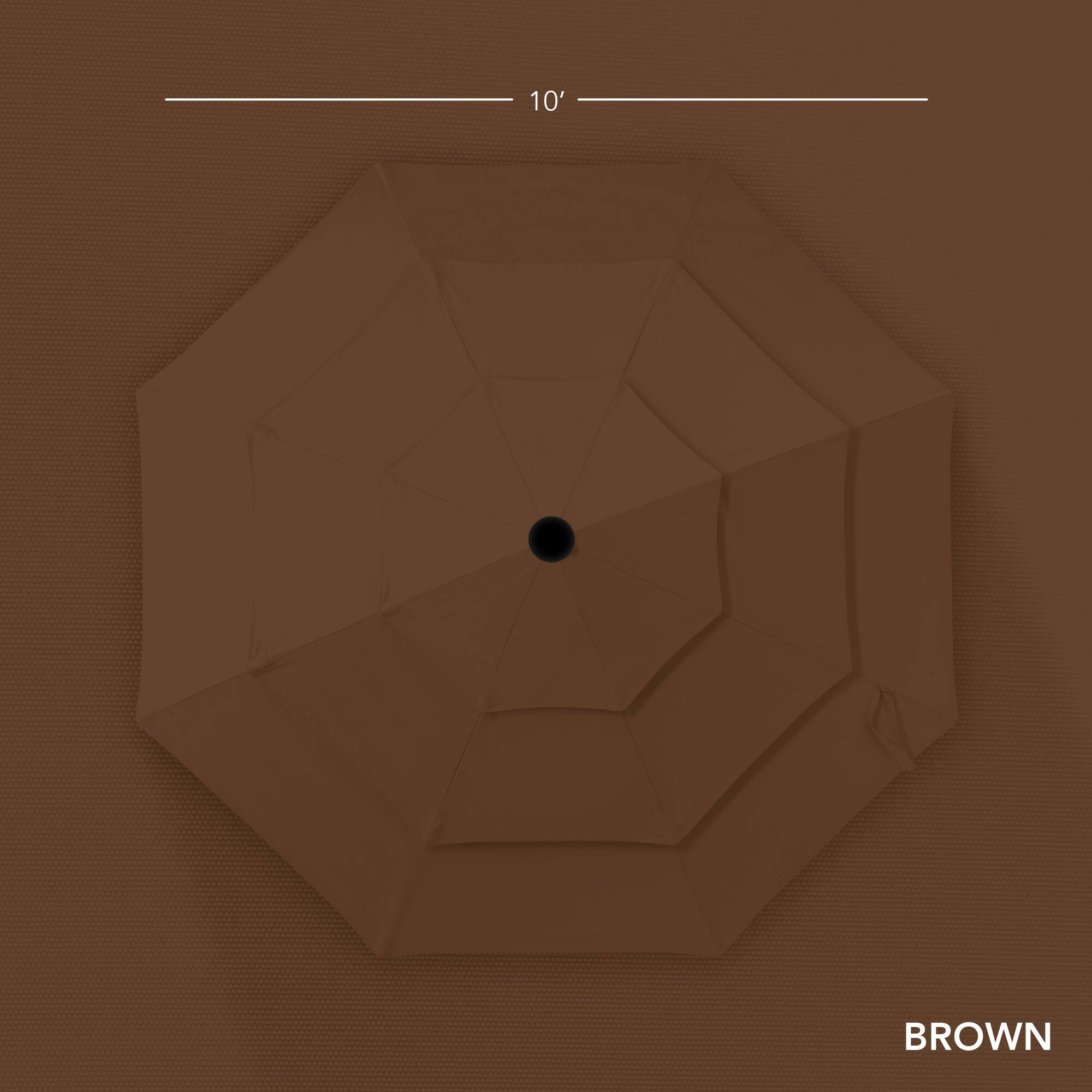 The text on the image is:

"BROWN"