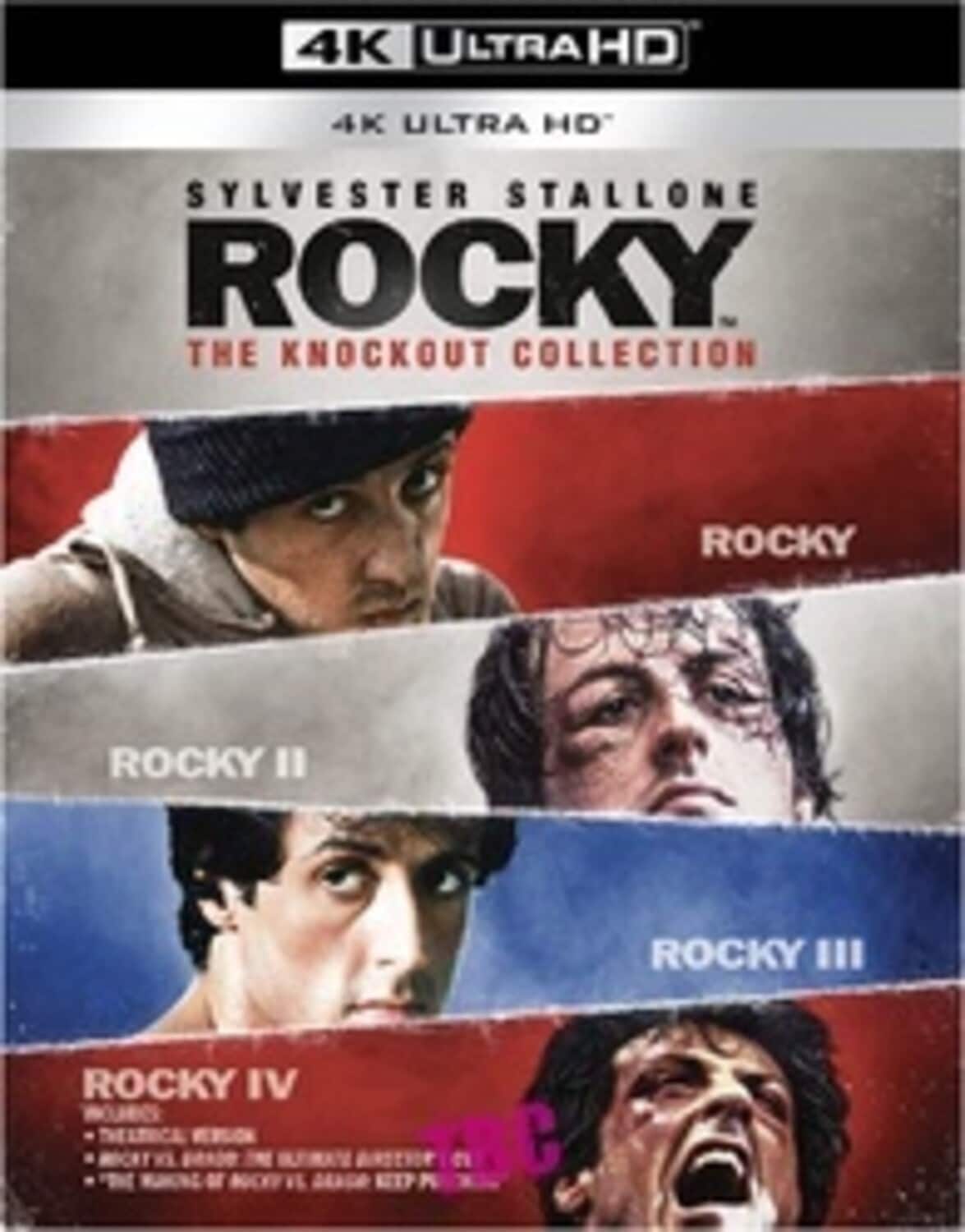Rocky: The Knockout Collection  - 4K Blu-Ray